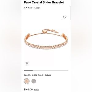 Swarovski bracelet